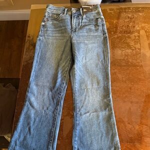 Express Light Blue Flare Jeans